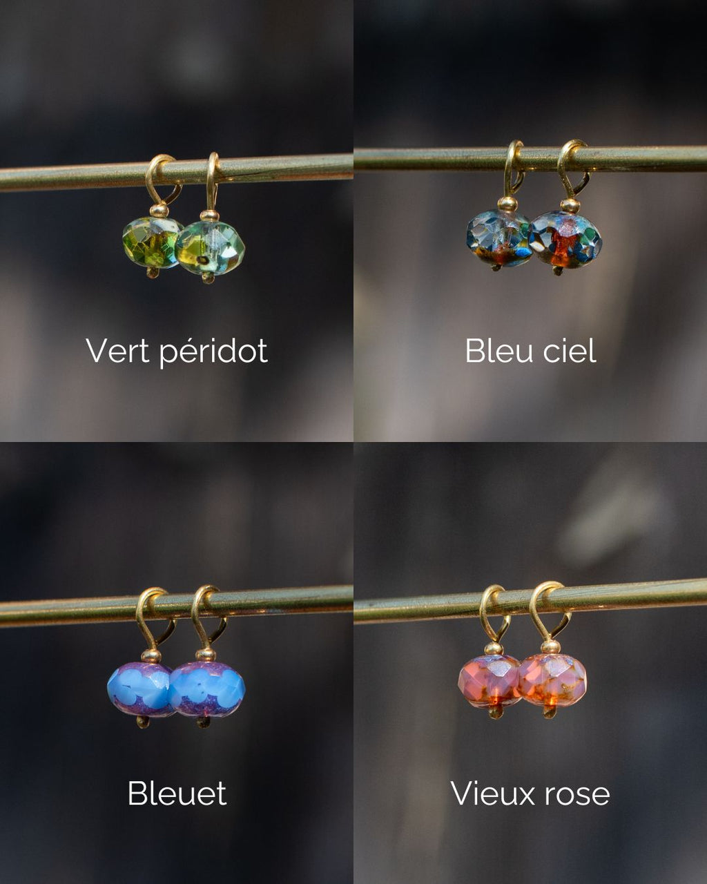 Fragments de couleurs - charms interchangeables pour les créoles Iconiques (par paire)