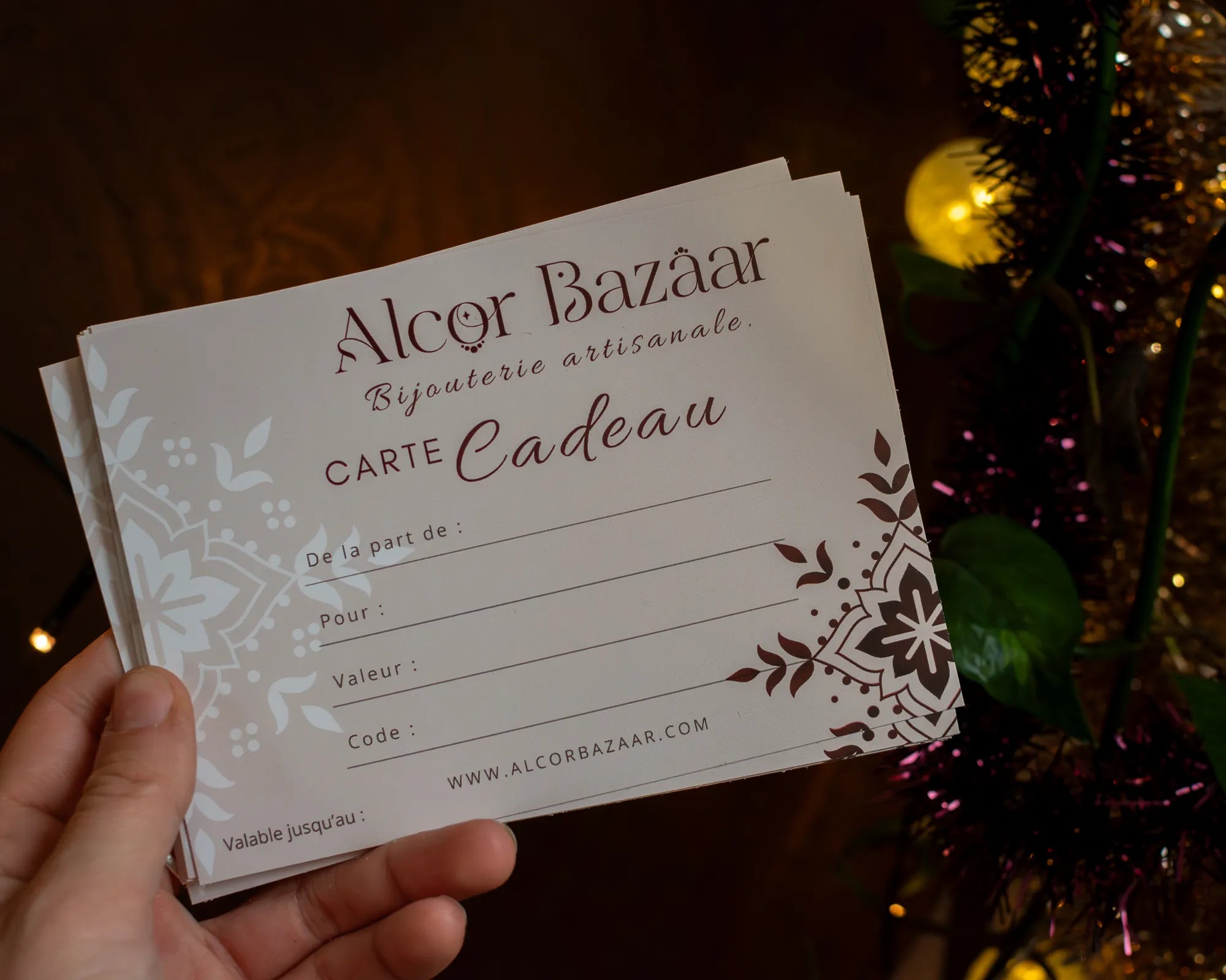 Carte-cadeau Alcor Bazaar