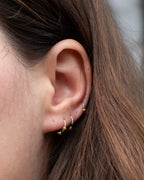 Duo d’anneaux en or laminé (Gold Filled 14carats) – Back to black