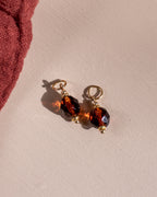 Charms pour personnaliser les créoles - couleur Topaze fumé