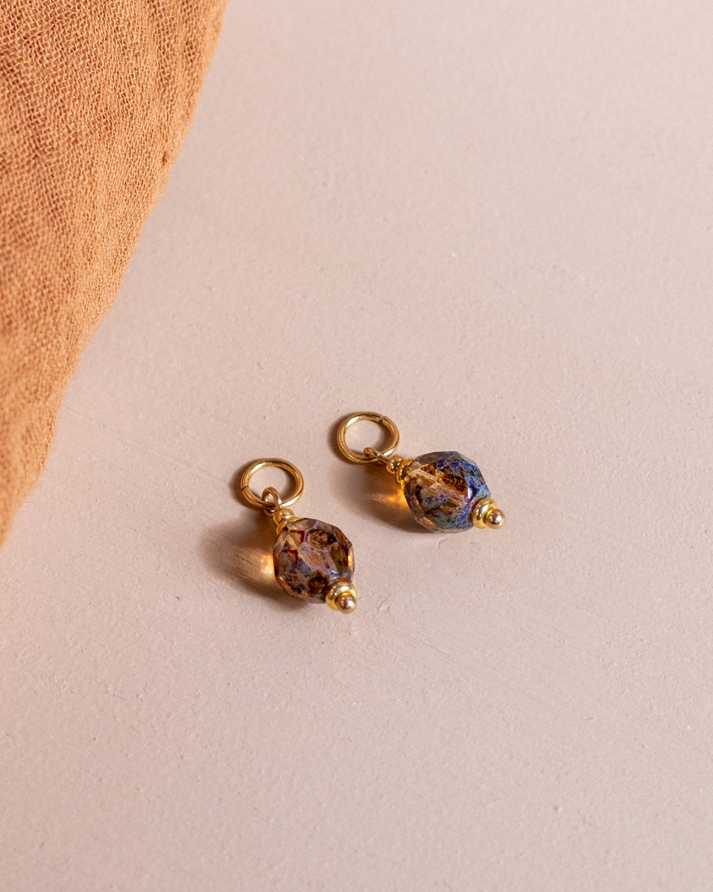 Charms pour personnaliser les créoles - couleur Ambre