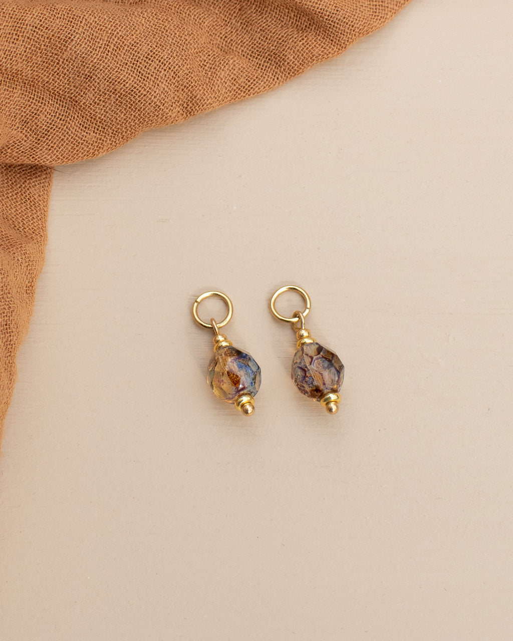 Charms pour personnaliser les créoles - couleur Ambre