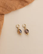 Charms pour personnaliser les créoles - couleur Ambre