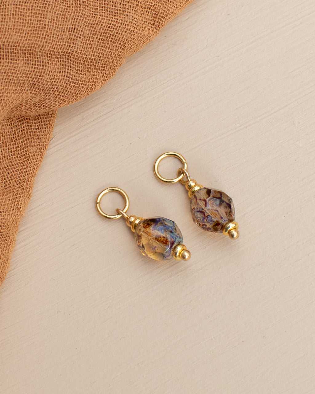 Charms pour personnaliser les créoles - couleur Ambre