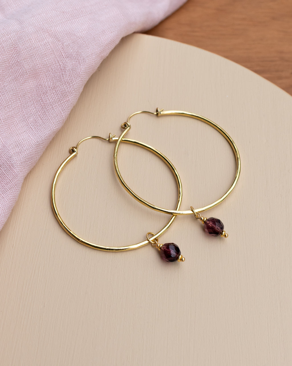 Charms pour personnaliser les créoles - couleur Améthyste