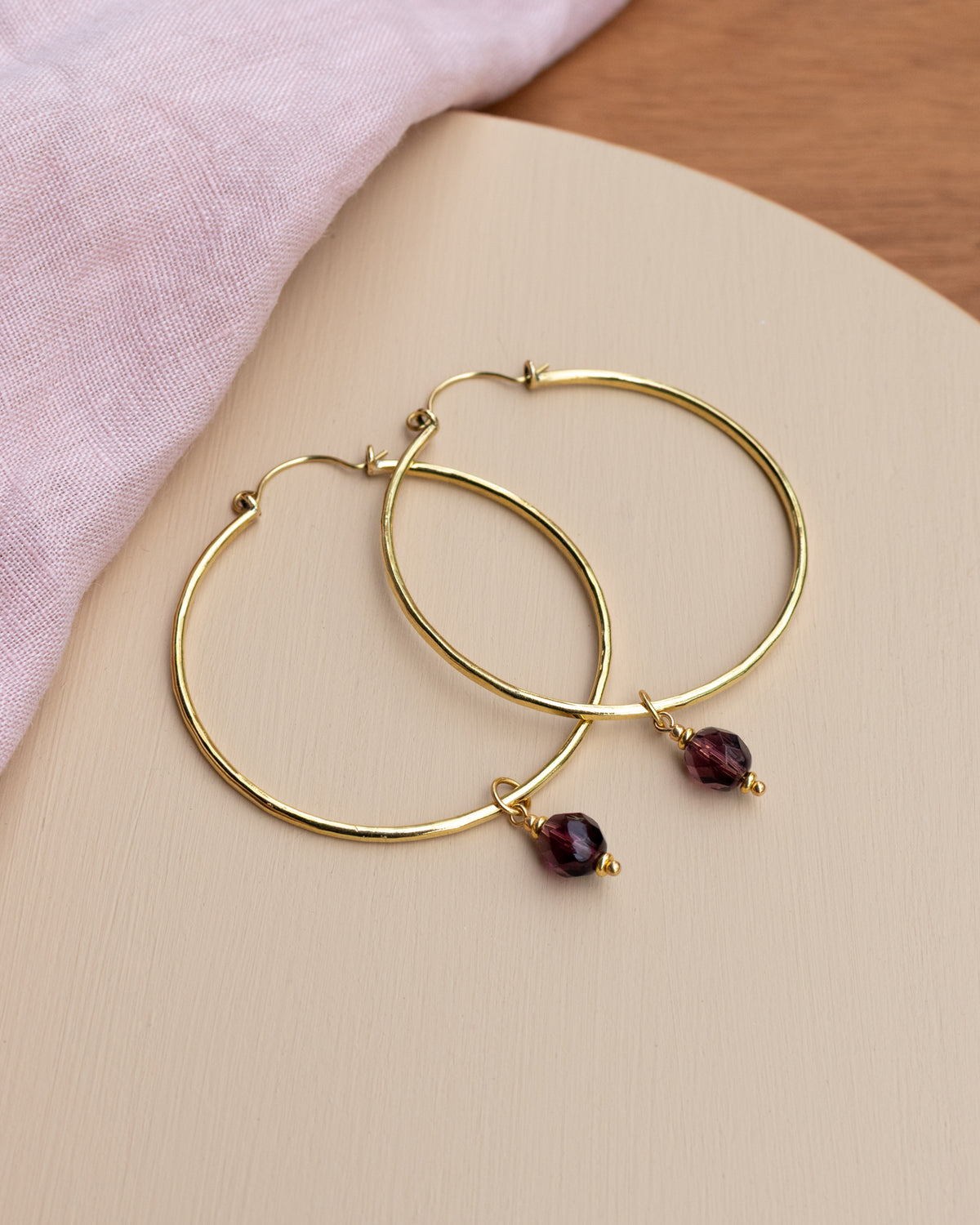 Charms pour personnaliser les créoles - couleur Améthyste