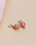 Charms pour personnaliser les créoles - couleur Rose opalin