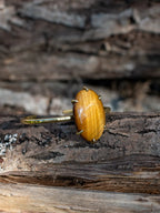 Bracelet griffe en laiton, avec un œil de tigre