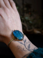 Bracelet griffe Labradorite