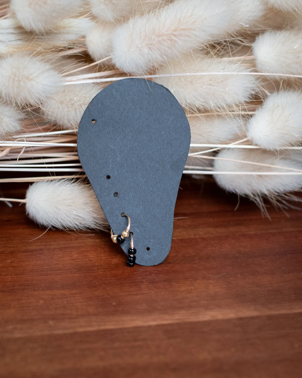 Duo d’anneaux en or laminé (Gold Filled 14carats) – Back to black