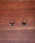 Duo d’anneaux en or laminé (Gold Filled 14carats) – Back to black