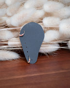 Duo d’anneaux en or laminé (Gold Filled 14carats) – Rosé opalescent