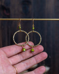 Les Essentielles, petit modèle - avec perles vert anis