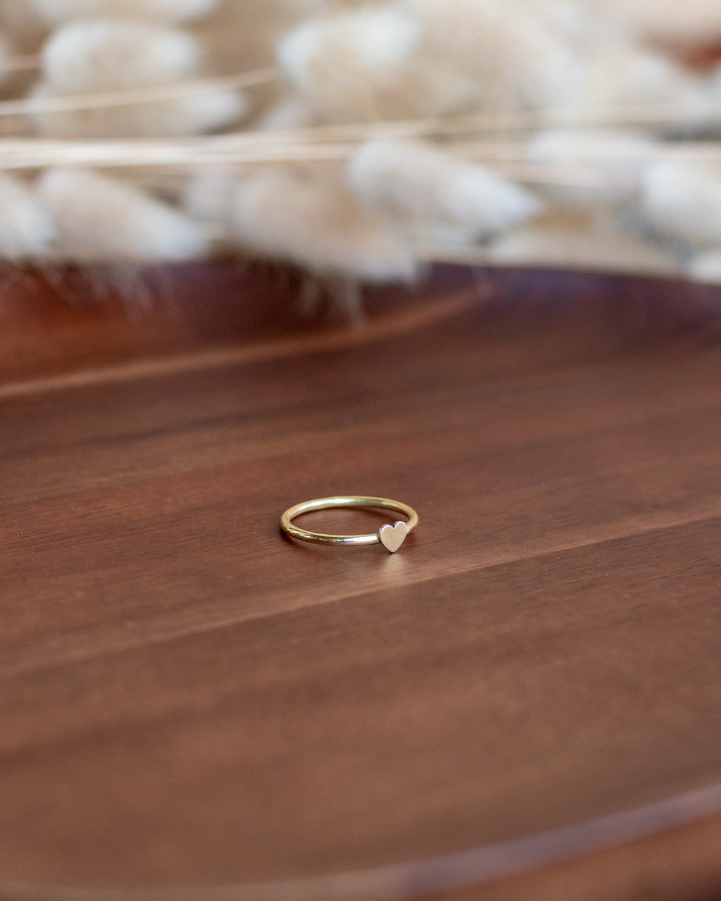 Bague Petit cœur en laiton