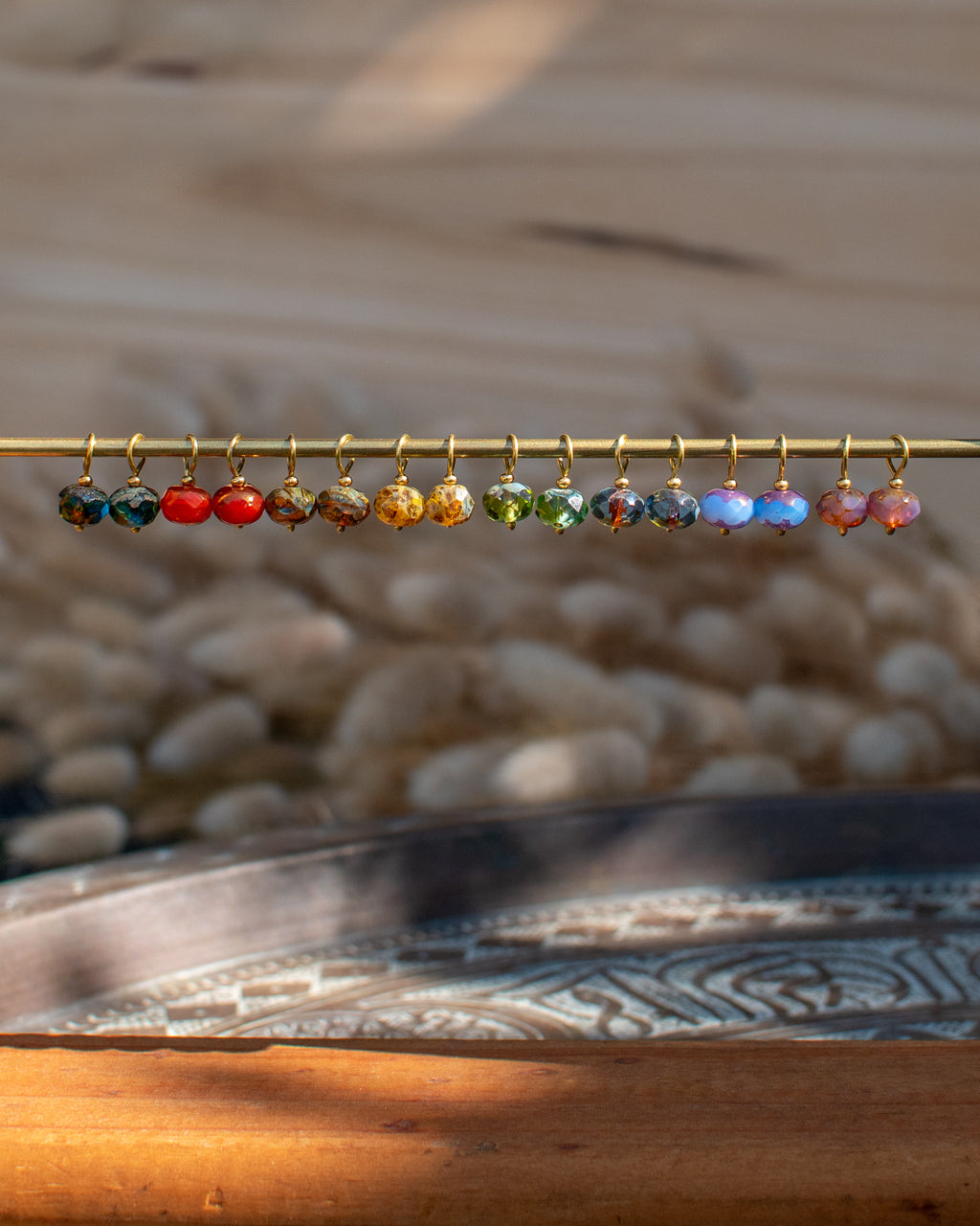 Fragments de couleurs - charms interchangeables pour les créoles Iconiques (par paire)