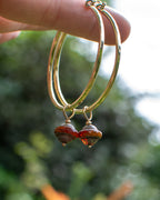 Charms "Saturne", interchangeables pour personnaliser les créoles (vendus par paire)