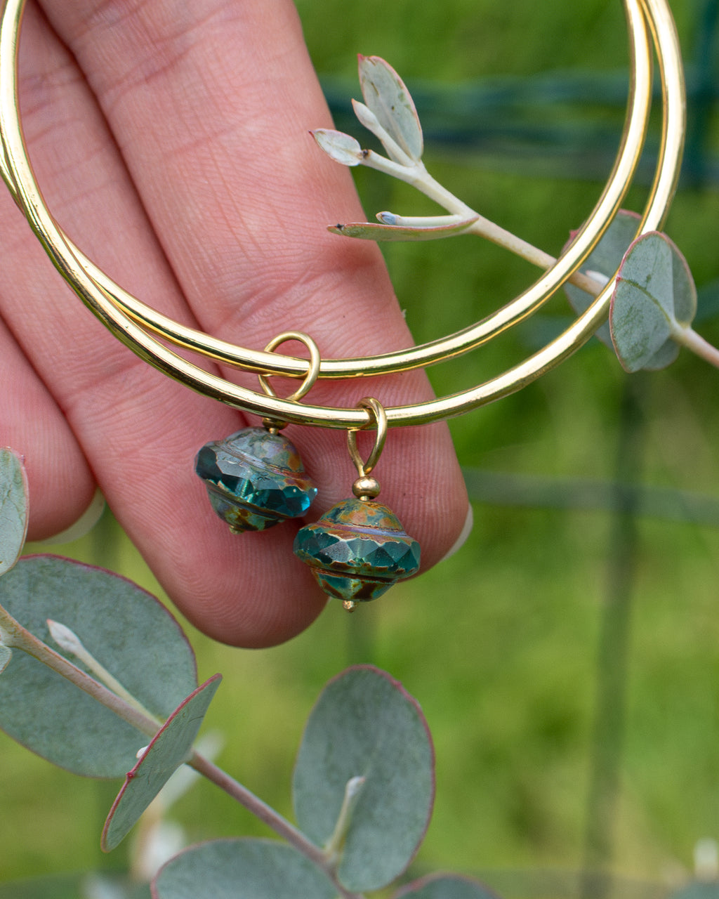 Charms "Saturne", interchangeables pour personnaliser les créoles (vendus par paire)