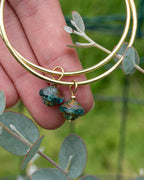 Charms "Saturne", interchangeables pour personnaliser les créoles (vendus par paire)