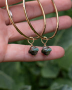 Charms "Saturne", interchangeables pour personnaliser les créoles (vendus par paire)
