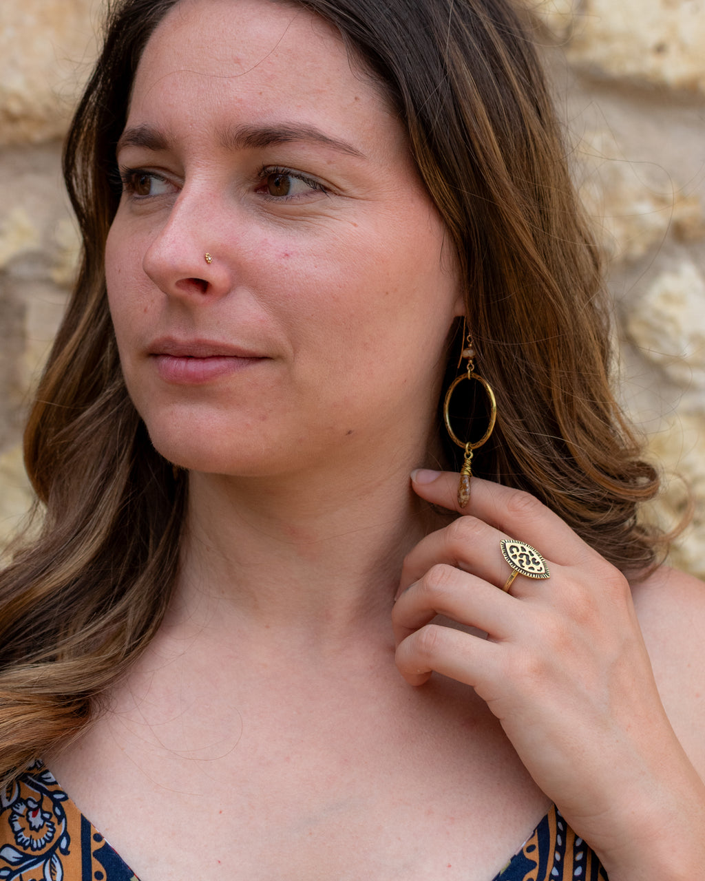 Sous la Canopée... 🍃 Les Essentielles petit modèle, beige moucheté