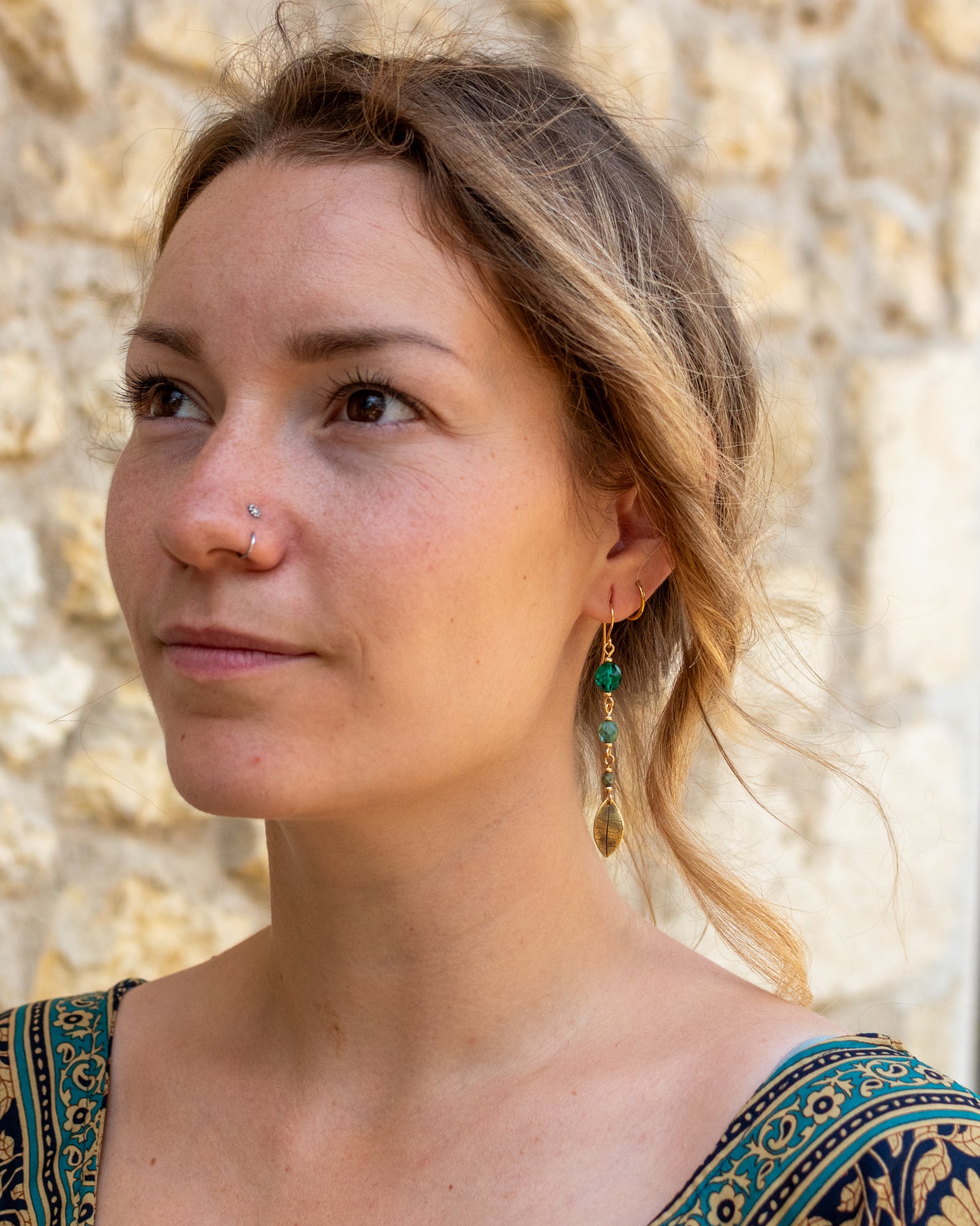 Sous la Canopée... 🍃 Les feuilles perlées en nuances de vert